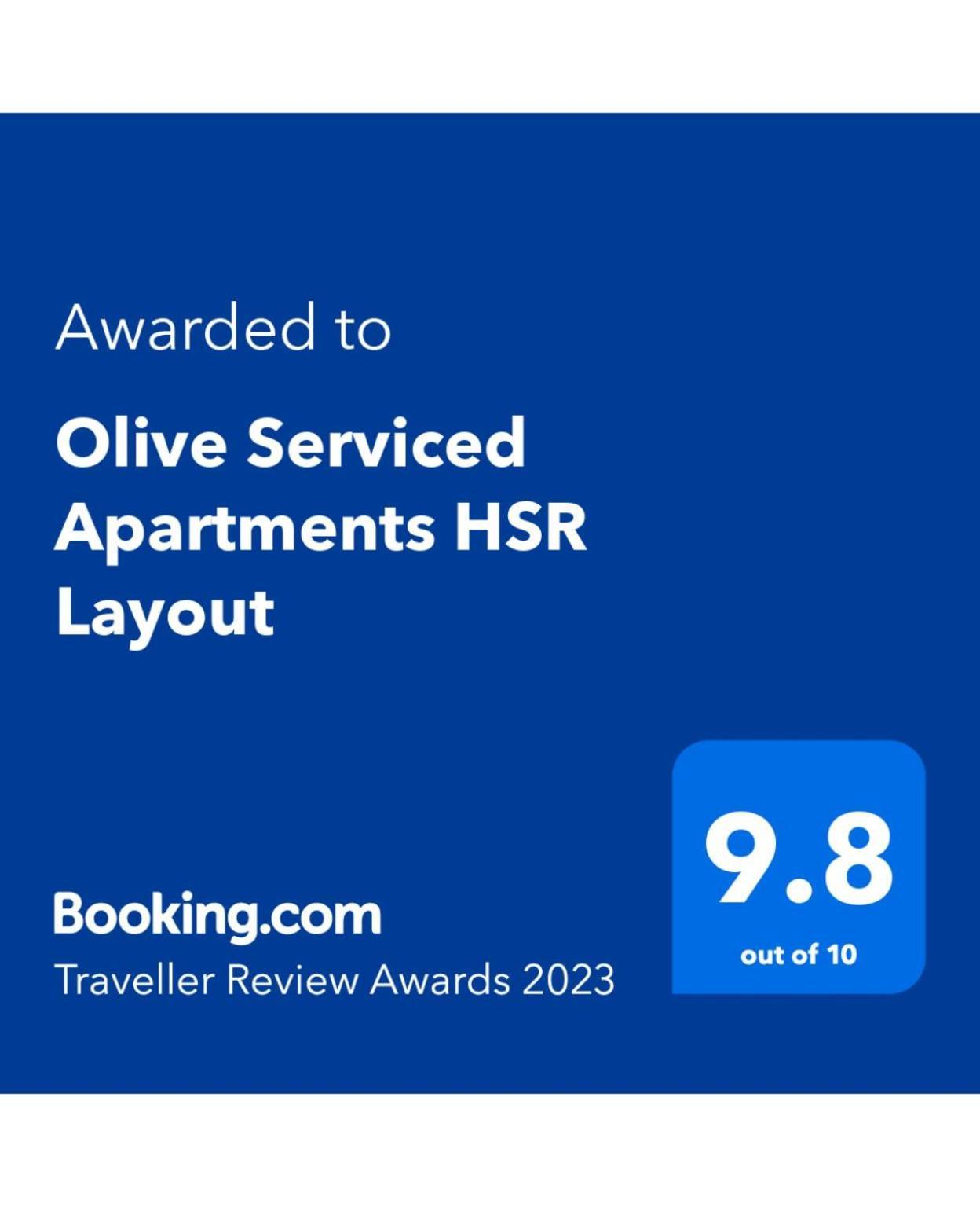 Olive Serviced Apartments Hsr Layout Μπανγκαλόρ Εξωτερικό φωτογραφία